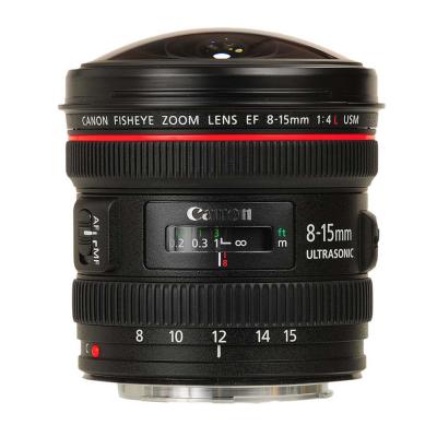 Canon 8-15mm f/4 L  180º Circular and Full-Frame Fisheye